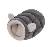 Cat Bed Warm Comfortable Pet Nest House | Covered Dog Bed Pet Sleeping Bag for Home Cold Weather Snuggle Resting Indoor Outdoor Kitten Bunny Ferret