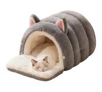 Cat Bed, Warm Sleeping Cave for Pets as a Hideout and Shelter, Foldable Cat House for Pets - for Puppies, Animals, Living Room, Bedroom, Balcony, Home