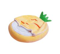 Cat Bed with Zipper Blanket Semi Enclosed Washable Cozy Thickened for Winter