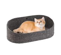 Cat Beds - Felt Cat Bed Cozy Scratch Resistant Pad | Chew Proof Nest Sturdy Portable Style Cozy Resting Spot Perfect for Sofa Travel or Winter Use, 24.02x13.19x7.87in