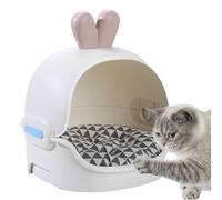 Cat Beds for Indoor Cats | Multipurpose Kitten House Cat Bed Cave | Semi-Closed Cat Bed House Comfortable Sleeping Bed for Small Pets Cats