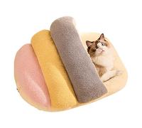 Cat Beds For Indoor Cats | Slipper-Formed Cat Hidey Bed, Detachable Cat Nest For Warmth And Comfort, Perfect Grooming Bed For Cozy Cats