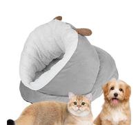 Cat Beds For Indoor Cats | Winter Cave Tent Bed For Pet - Warming Puppy House Cozy Cat Sleeping Tent Cave Beds For Medium Sm-all Pets Cats