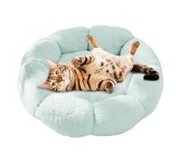 Cat Beds Indoor Cats - Fluffy Pet Cushion, Luxury Nest Cushion, Soft Pod Hammock Carpet, Plush Skins Hideaway, Cosy Sleeping Mattress Hut, Cat Lounger Seat for Bedroom Living Room