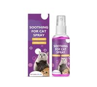Cat Behavior Guidance Spray Furniture Anxiety Pet Family Suitable Irritating Formula 60ml yzG779 (Purple, 60ml)