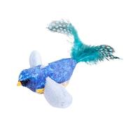 Cat Bird Toy - Interactive Chew Toy for Kittens, Playful Accessory with Simulated Sounds, Imitation Bird to Amuse Indoor Cat, Attractive Toy to Be Curious Animals