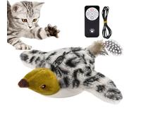 Cat Bird Toy - Plush Cat Toy, Rechargeable Motorized Interactive Bird for Cats, Promotes Physical Exercise and Mental Stimulation | Engaga Simulation Toy