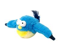 Cat Bird Toy, Soft Realistic Simulation Cat Bird Toy with Wings and Sound Stimulation, Sturdy Material with Safe Construction Living Room Bedroom Room
