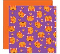 Cat Birthday Cards For Women Men Boys Girls - Orange Cat Cartoon - Happy Birthday Card for Son Daughter Brother Sister Grandson Granddaughter Uncle Auntie Cousin 145mm Bday Greeting Cards