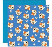 Cat Birthday Cards For Women Men Boys Girls - Spotty Cat Cartoon - Happy Birthday Card for Son Daughter Brother Sister Grandson Granddaughter Uncle Auntie Cousin 145mm Bday Greeting Cards