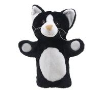 Cat (Black and White) Hand Puppet (Paperback Book)