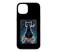 Cat Black Shadow Mystical Magic Feline Witch Soul Power Core Case for iPhone 13