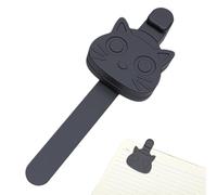 Cat Bookmark, Magnetic Silicone Holder Tool, Animal Bookmarks for Teens, Teachers, Reading Lovers, Novels, Comics, Cookbooks, Documents, Study, School, Office, Home, Library, Travel