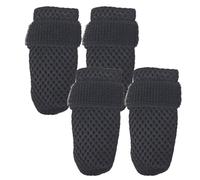 Cat Booties Anti-Claw Breathable Protective Mitts 4X | Adjustable mesh cat paw protection shoes for family pets for bathing and nail cutting