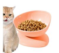 Cat Bowl 200ml Neck Support Anti-Tipping Water Feeder