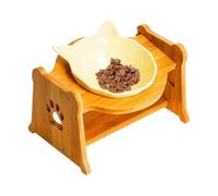 Cat Bowl Anti Vomiting Slanted Ceramic Spill Free Stress Free