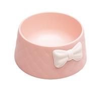 Cat Bowl Indoor Cats Stable Creative Feeder for Kitty Accessories Kitten Pink