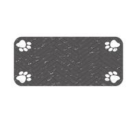 Cat Bowl Mat - Feeding Mat for Pets | Absorbent Non-Slip Dog Mat | Feeding Mat for Cats to Protect the Floor | No Stains, Quick Drying Water Dispenser Mat | 23.6 x 35.4 cm