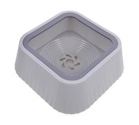 Cat Bowl,Pet Floating Bowl Dog Drinking Water Bowl Cat Slow Water Feeder Dog Bowl Slow Drinking Bowl for Dogs Slow Water Bowl Puppy Water Bowl Water Bowl for Dogs Cat Bowl Dark Grey Abs