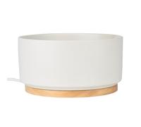 Cat Bowl, Pet Heated Bowl, No Spill Pet Water Bowl, USB Heating to Protect Cervical Spine, Smart Ceramic Pet Bowl, 30°C Constant Temperature Winter Heated Water Dish for Outdoor Cats