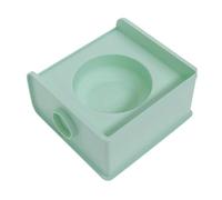 Cat Bowl Stand - Spliceable Cat Food Bowl | Elevated Cat Accessories, Pet Cage Bowls, Square Promotes Healthy Eating For Dog, Puppy, Cat