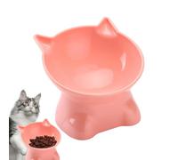 Cat Bowl Tilted - Whisker-Friendly 15-Degree Cat Food And Water Bowls, 5.31inch Anti-Vomit Cats Feeding Bowls | Pet Water Or Food Feeding Station For Indoor Cats, And Small Dogs, Dishwasher Safe
