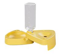 Cat Bowl with Water Dispenser, Water and Food Bowl Set for Pets | Automatic Drinking Trough for Cats and Dogs - Foldable Leak-proof Feeding Bowls, Water Bottle for Cats, Small Dogs, Kittens