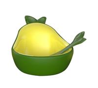 Cat Bowls - Kitten Food And Water Bowls | Small Pet Water Bowl | Avocado Shape Small Cat Bowl | Cat Food Dishes | High-Legged Cat Feeding Bowls | Kitten Feeder Supplies | Pet Bowl For Cats, Dogs, Sm