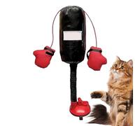Cat Boxing Bag Toy - Boxing Bag with Gloves Cat Bag Toy | Interactive Kitten Punching Bag | Cat Boxing Game, Creative Boxing Bag, Boxing Toys for Cats, Kitten, Small