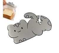 Cat Bread Clips - Funny Novelty Stainless Steel Gadget - Cat Shaped Bread Storage Clips | for -Apartment Farmhouse Restaurant Bakery Coffee Shop Dormitory Kitchen Dining Room