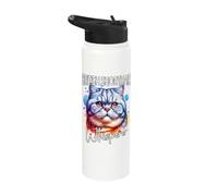 Cat British Shorthair Whisperer Stainless Steel Insulated Water Bottle