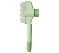 Cat Brush Anti Shedding - Grooming Comb with Release Button | Anti Shedding Dog Undercoat Brush | For Long, Short, Lost, Puppies, Kittens, Animals, Indoor, Voyag