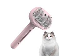 Cat Brush, Cat Detangling Shedding Comb, Rechargeable Pet Spray Hair Removal Comb With Steamer, Cats Dog Grooming Brush For Home Outdoor Travel