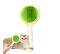 Cat Brush Cleaning, Cat Brush - Quick Cleaning Slicker Comb for Pets, Slicker Brush for Matted Hair, Cat Brush for Hair Loss, for Long or Short Haired Cats, Kittens Rabbits