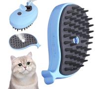 Cat Brush - Cloud Care Steam Cat Brushes,Cat Steam Brush for Shedding, Rechargeable Grooming Brush for Cats and Dogs,Third Generation Cat Grooming Message Brush with Steam