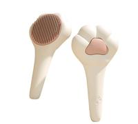 Cat Brush Dog Brush, Cat Comb, Cat Grooming Brush for Short/Long Haired Cats, Cat Hair Brush Remover, Kitten Brush, Self-Cleaning Cat Brush for Shedding to Remove Loose Mats and Tangles