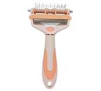 Cat Brush | Double Sided Grooming Comb - Hair Extruding Comb For Dogs And Cats, De-matting Tool For Shedding, Prebath Brushing, Daily Anima Care