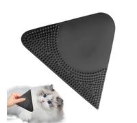 Cat Brush for Lo, Dog Brush - Double Sided Rubber Cat Shedding Comb - Washable Pet Falling Solution Bath Brush for an