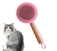 Cat Brush For Shedding | Detangling Cat Comb,Gently Removes Loose Undercoat, Tangled Hair, Detangler Grooming Tool, Ergonomic Handle Cat Comb With Release Button