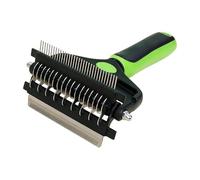 Cat Brush for Shedding Double-sided Safe Metal Comb