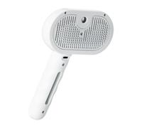 Cat Brush for Shedding, Spritz Defur Comb for Cats - 35ml Tank Steaming Cat Brush USB Rechargeable and Release Button - Dog Hair Remover, Pet Supplies, the Suction Comb of Home