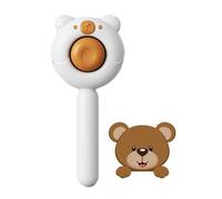 Cat Brush for Short or Long Haired Cats Dogs Rabbits, Cute Cat Comb with Release Button for Massage and Removes Loose Fur, Dog Hair Brush Dog Grooming Deshedding Comb