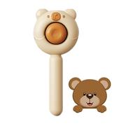 Cat Brush for Short or Long Haired Cats Dogs Rabbits, Cute Cat Comb with Release Button for Massage and Removes Loose Fur, Dog Hair Brush Dog Grooming Deshedding Comb