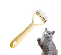 Cat Brush for the Dog, Dog Hair Brush for Undercoat Stainless Steel Teeth for Cats - Practical Dog Brush for T