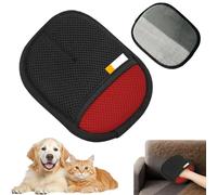 Cat Brush Glove | Massage Gloves for Hair Removal in Pets - Reusable Comfortable Detangling Tool for Dog Cleaning and Cat Care