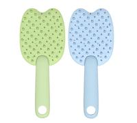 Cat Brush - Soft Pet Grooming Tool, Hair Removal Brush | Dog Massage Brush for Molting, Bathing and Relaxation, Ideal for Short Haired Dogs and