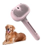 Cat Brush with Spray Function - Comb for Grooming and Pet Massage | Removes Dead Hair, USB Rechargeable Tank, Ideal for Dogs and Cats, Soft Silicone