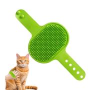 Cat Brushes, Care Brush with Belt Cushion for Cats, Silicone Massage Tool, Adjustable Comb for Wet and Dry Care of Various Sizes