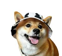 Cat Bucket Hat Breathable Wide Brim UV Protection Cute Beanie with Ear Hole