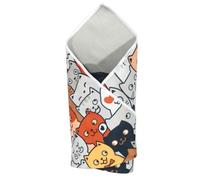 Cat Burrito Wrap Mat Anti-Scratch - Self-Adherent Calm and Warm Cat Wrap | Self-Adherent Calm and Warm Cat Wrap Clip Nails Clean Ears | Brush Teeth for Animal Indoor Bathing Washing Groo Cat Burrito